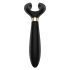 Satisfyer Endless Fun - vibrador recargable y sumergible para parejas (negro)