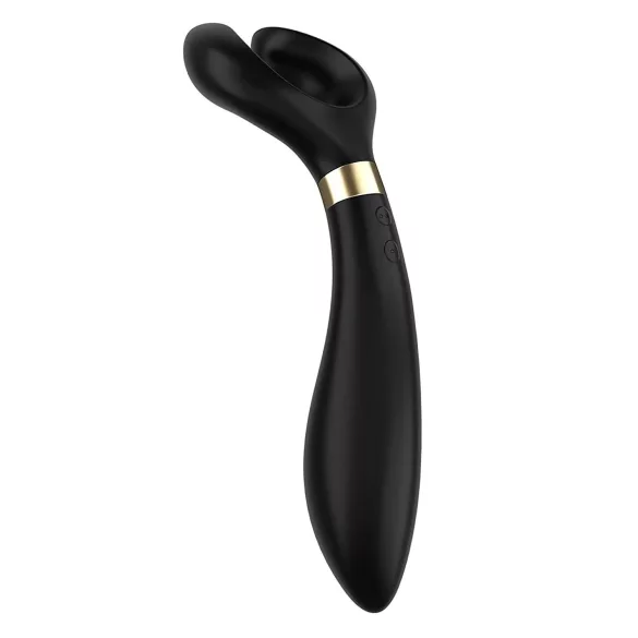 Satisfyer Endless Fun - vibrador para parejas recargable e impermeable (negro)