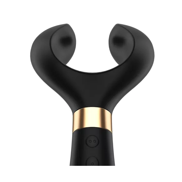 Satisfyer Endless Fun - vibrador para parejas recargable e impermeable (negro)