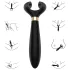 Satisfyer Endless Fun - vibrador para parejas recargable impermeable negro