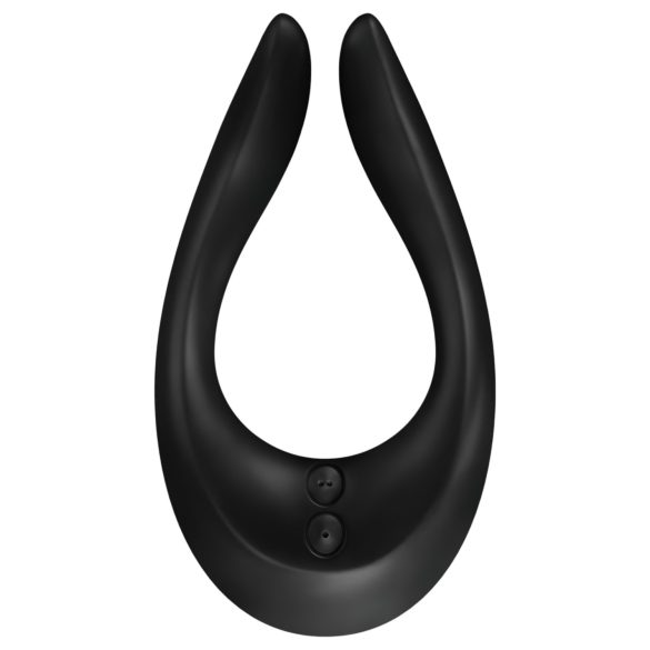 Satisfyer Endless Joy - vibrador para pareja recargable, resistente al agua (negro)