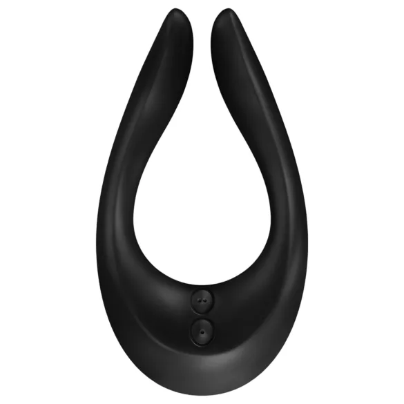 Satisfyer Endless Joy - vibrador para parejas recargable e impermeable - negro
