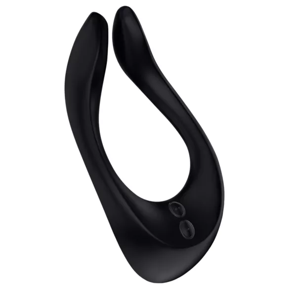 Satisfyer Endless Joy - vibrador para parejas recargable e impermeable - negro