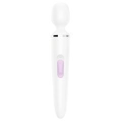   Satisfyer Wand-er Woman - masajeador vibrador impermeable (blanco)