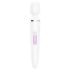 Satisfyer Wand-er Woman - masajeador vibrador impermeable (blanco)