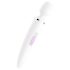 Satisfyer Wand-er Woman - masajeador vibrador impermeable (blanco)