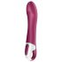 Satisfyer Big Heat - Vibrador para Punto G Recargable con Calor (Rojo)