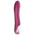 Satisfyer Big Heat - Vibrador para Punto G Recargable con Calor (Rojo)