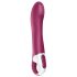 Satisfyer Big Heat - Vibrador para Punto G Recargable con Calor (Rojo)