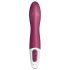 Satisfyer Big Heat - Vibrador para Punto G Recargable con Calor (Rojo)