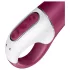 Satisfyer Hot Spot - vibrador punto G recargable con calor - silicona roja
