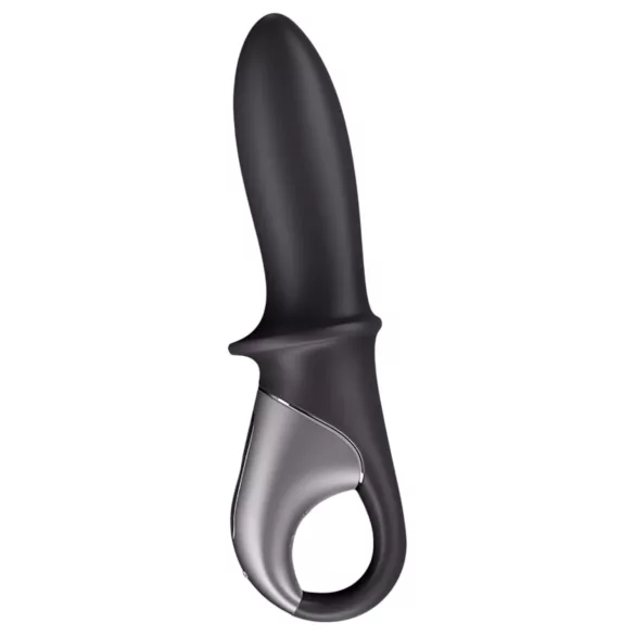 Satisfyer Hot Passion - Consolador anal con calefacción controlado por app (negro)