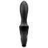 Satisfyer Heat Climax+ - vibrador anal calefactable inteligente - silicona negra