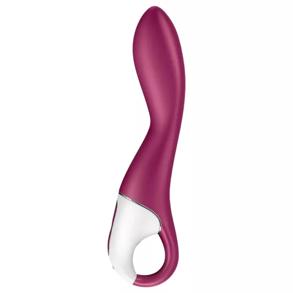 Satisfyer Heated Thrill - Vibrador calefactable con control por app (rojo)