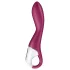 Satisfyer Heated Thrill - Vibrador calefactable con control por app (rojo)
