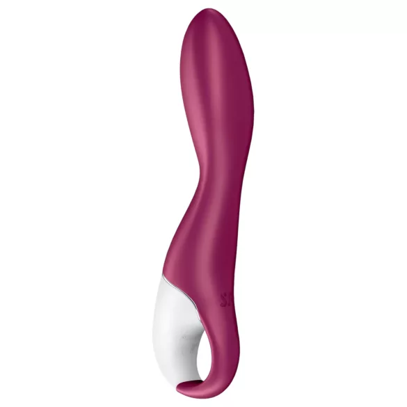 Satisfyer Heated Thrill - Vibrador calefactable con control por app (rojo)
