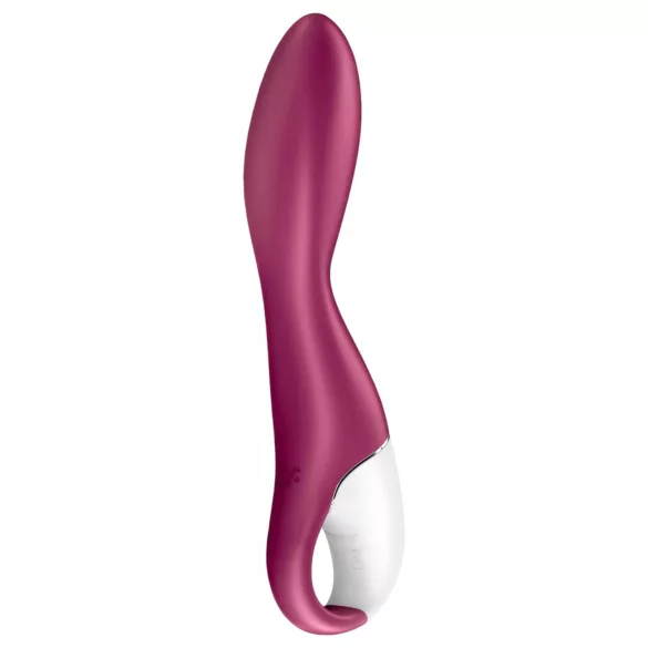 Satisfyer Heated Thrill - Vibrador calefactable con control por app (rojo)