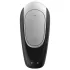 Satisfyer Double Fun - vibrador para parejas con control por app (negro)