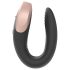 Satisfyer Double Love - Elegante vibrador dual con control remoto (negro)