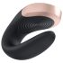 Satisfyer Double Love - Elegante vibrador dual con control remoto (negro)