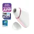 Satisfyer Love Triangle - succionador de clítoris inteligente - blanco