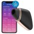Satisfyer Love Triangle - Estimulador de clítoris inteligente por ondas de aire (negro)