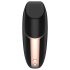 Satisfyer Love Triangle - Estimulador de clítoris inteligente por ondas de aire (negro)