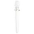 Satisfyer Double Wand-er - Vibrador masajeador inteligente (blanco)