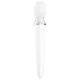 Satisfyer Double Wand-er - vibrador masajeador controlado por app (blanco)