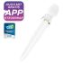 Satisfyer Double Wand-er - Vibrador masajeador inteligente (blanco)