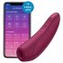 Satisfyer Curvy 1+ - succionador de clítoris de ondas de aire - rojo