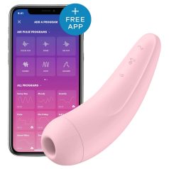   Satisfyer Curvy 2+ - succionador de clítoris por aire - silicona rosa