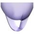 Satisfyer Feel Confident - Set de copas menstruales (lila)
