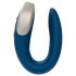 Satisfyer Double Love - vibrador inteligente para parejas (azul)