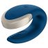 Satisfyer Double Love - vibrador inteligente para parejas (azul)