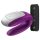 Satisfyer Double Fun - vibrador para parejas inteligente - silicona lila