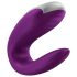 Satisfyer Double Fun - vibrador para parejas inteligente - silicona lila