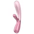 Satisfyer Hot Lover - vibrador inteligente - silicona rosa