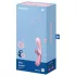 Satisfyer Hot Lover - vibrador inteligente - silicona rosa