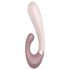 Satisfyer Heat Wave - Vibrador inteligente con calor y brazo (beige)