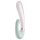 Satisfyer Ola de Calor - vibrador inteligente con función de calor (menta)