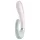Satisfyer Heat Wave - vibrador calefactable con control por app (menta)