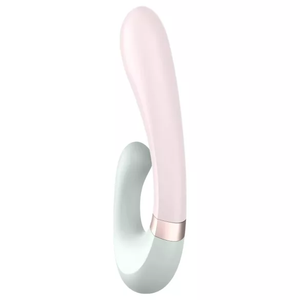 Satisfyer Heat Wave - vibrador calefactable con control por app (menta)