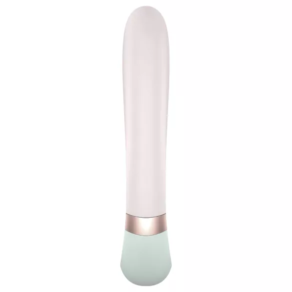 Satisfyer Heat Wave - vibrador calefactable con control por app (menta)