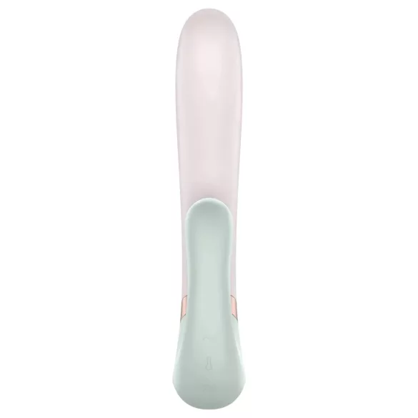 Satisfyer Heat Wave - vibrador calefactable con control por app (menta)