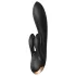 Satisfyer Double Flex - Vibrador con brazo para el clítoris controlado por app (negro)