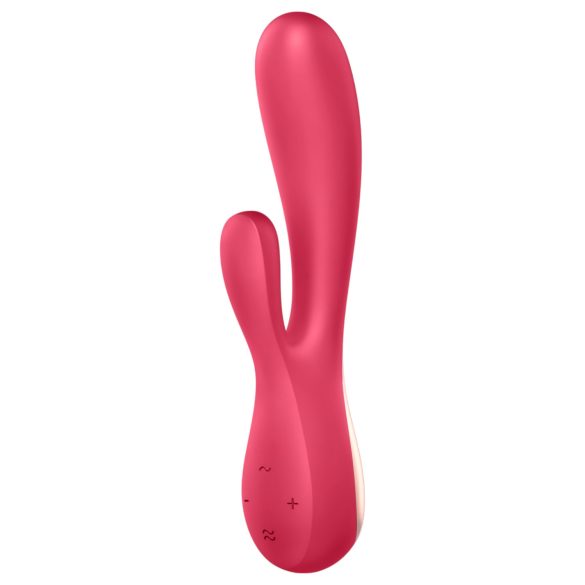 Satisfyer Mono Flex - Vibrador inteligente y resistente al agua (rojo)