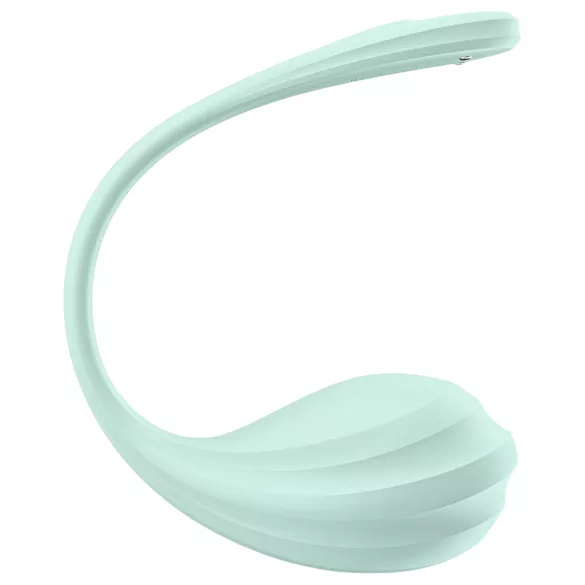 Satisfyer Smooth Petal - Huevo vibrador con control por app (verde)