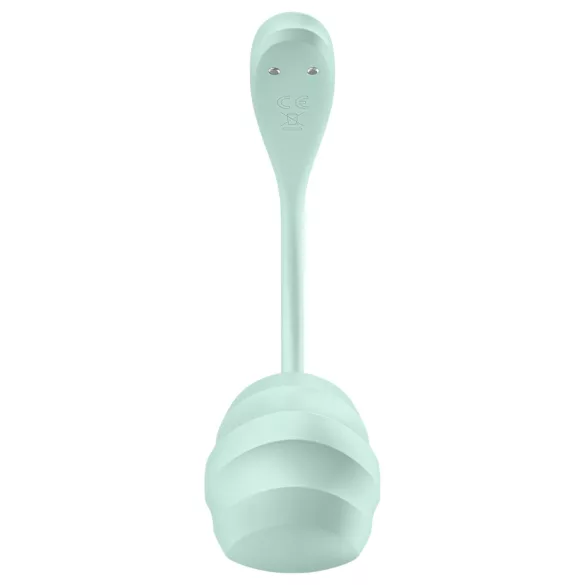 Satisfyer Smooth Petal - Huevo vibrador con control por app (verde)