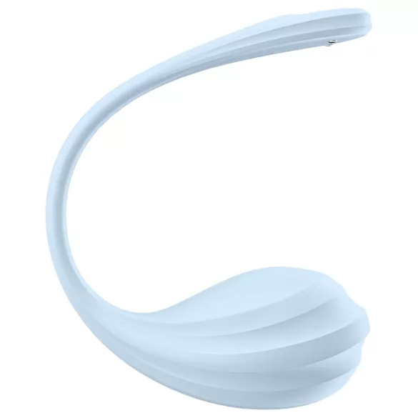 Satisfyer - Huevo vibrador inteligente - control remoto - silicona azul